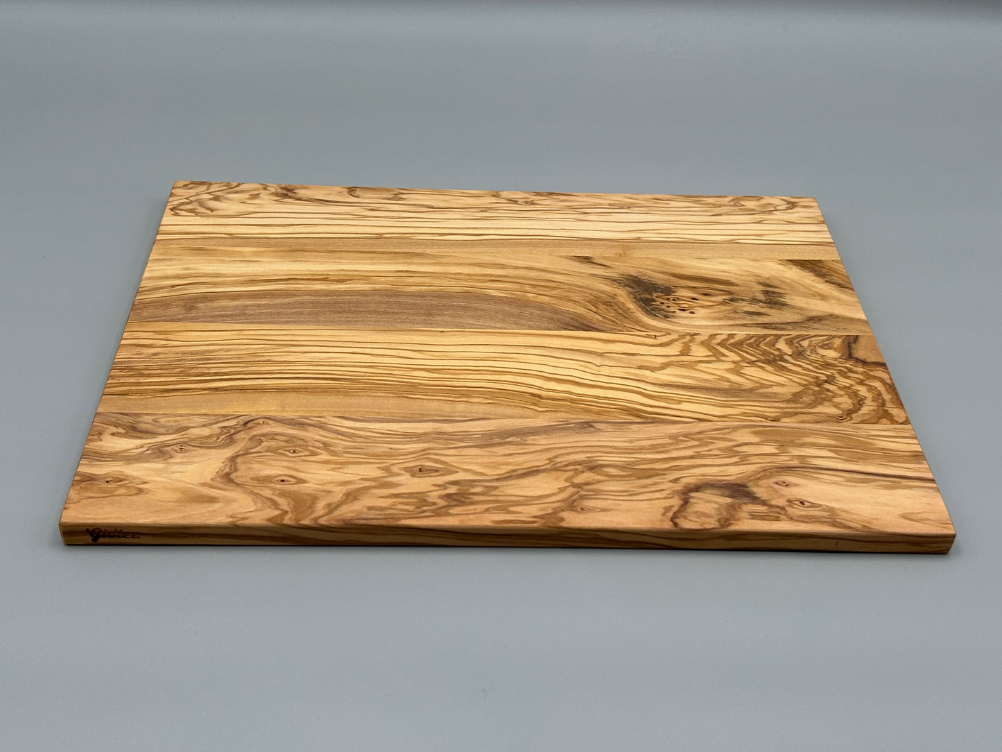 Olivenholz-Schneidebrett groß 40x29x1,3 cm