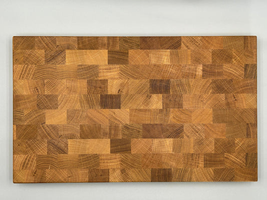 Schneidebrett Eiche Hirnholz 50x30x4 cm