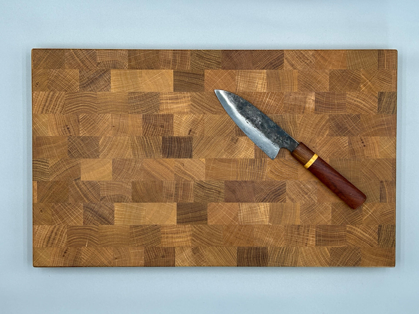 Schneidebrett Eiche Hirnholz 50x30x4 cm