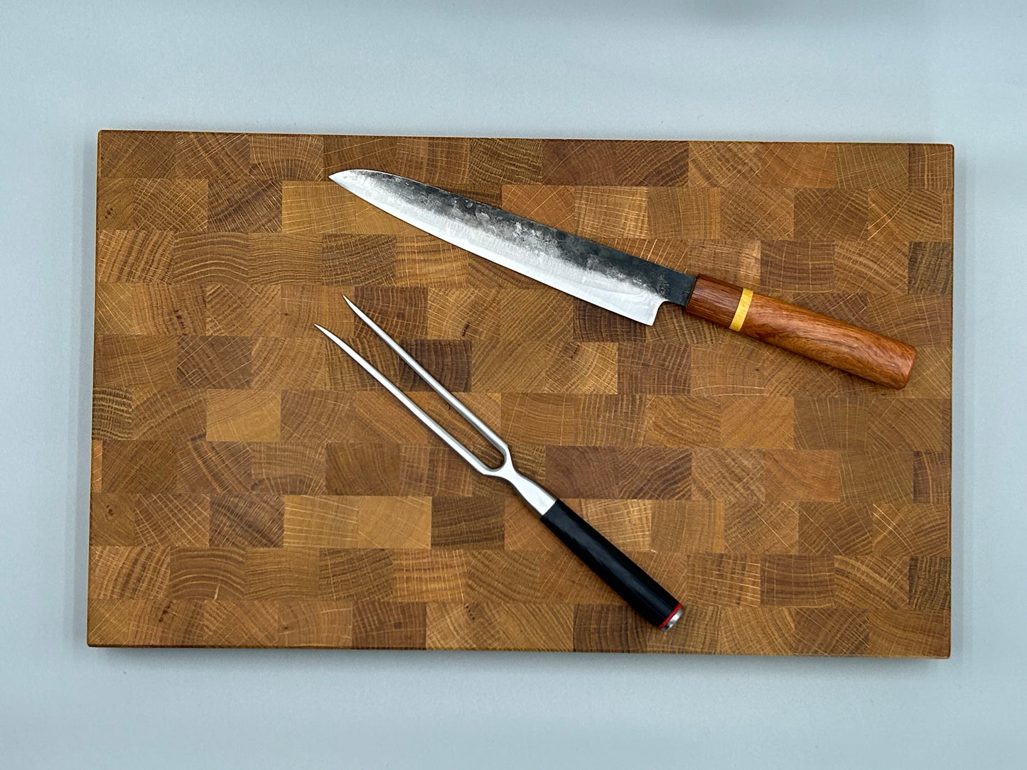 Schneidebrett Eiche Hirnholz 50x30x4 cm