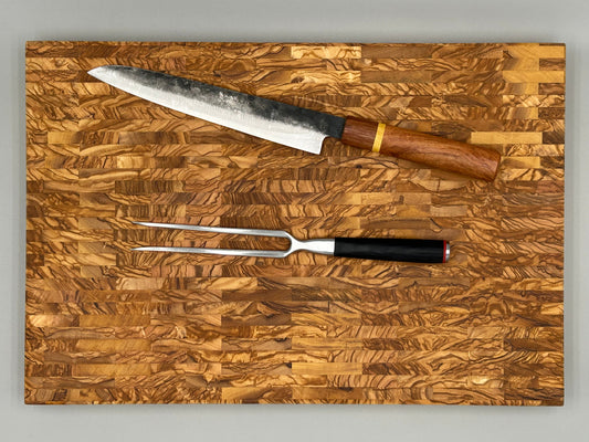 Schneidebrett Olive Hirnholz 46x31x4 cm